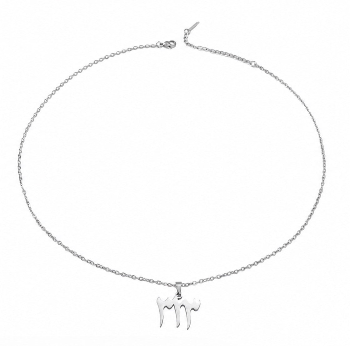 313 Arabic Stainless Steel Gold Necklace