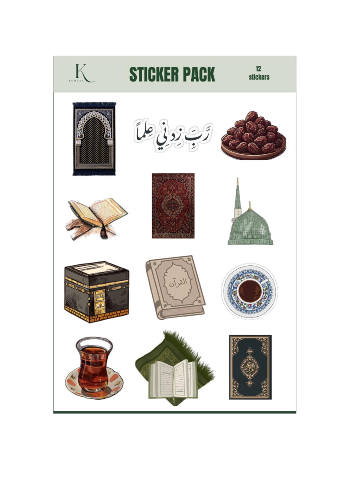 Kumayl Sticker Pack - Faith Edition